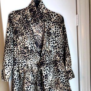 Cheetah Print Tie Around Dress